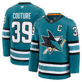 Logan Couture San Jose Sharks Fanatics Home Premium Jersey - Teal | US 200899196