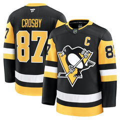 Sidney Crosby Pittsburgh Penguins Fanatics Home Premium Jersey - Black | US 200899211