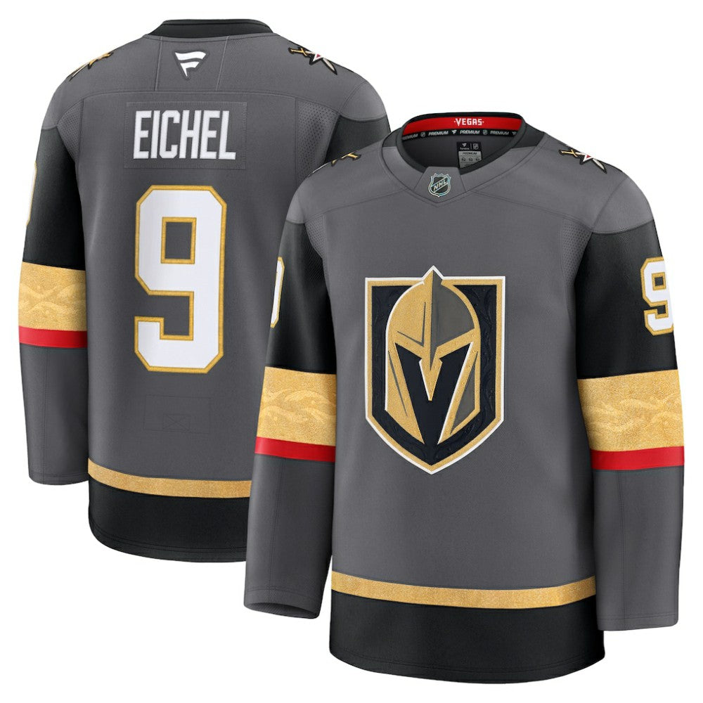 Jack Eichel Vegas Golden Knights Fanatics Alternate Premium Jersey - Gray | US 200899268