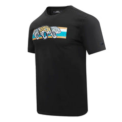 Jacksonville Jaguars Pro Standard Retro Striper T-Shirt - Black T-shirts