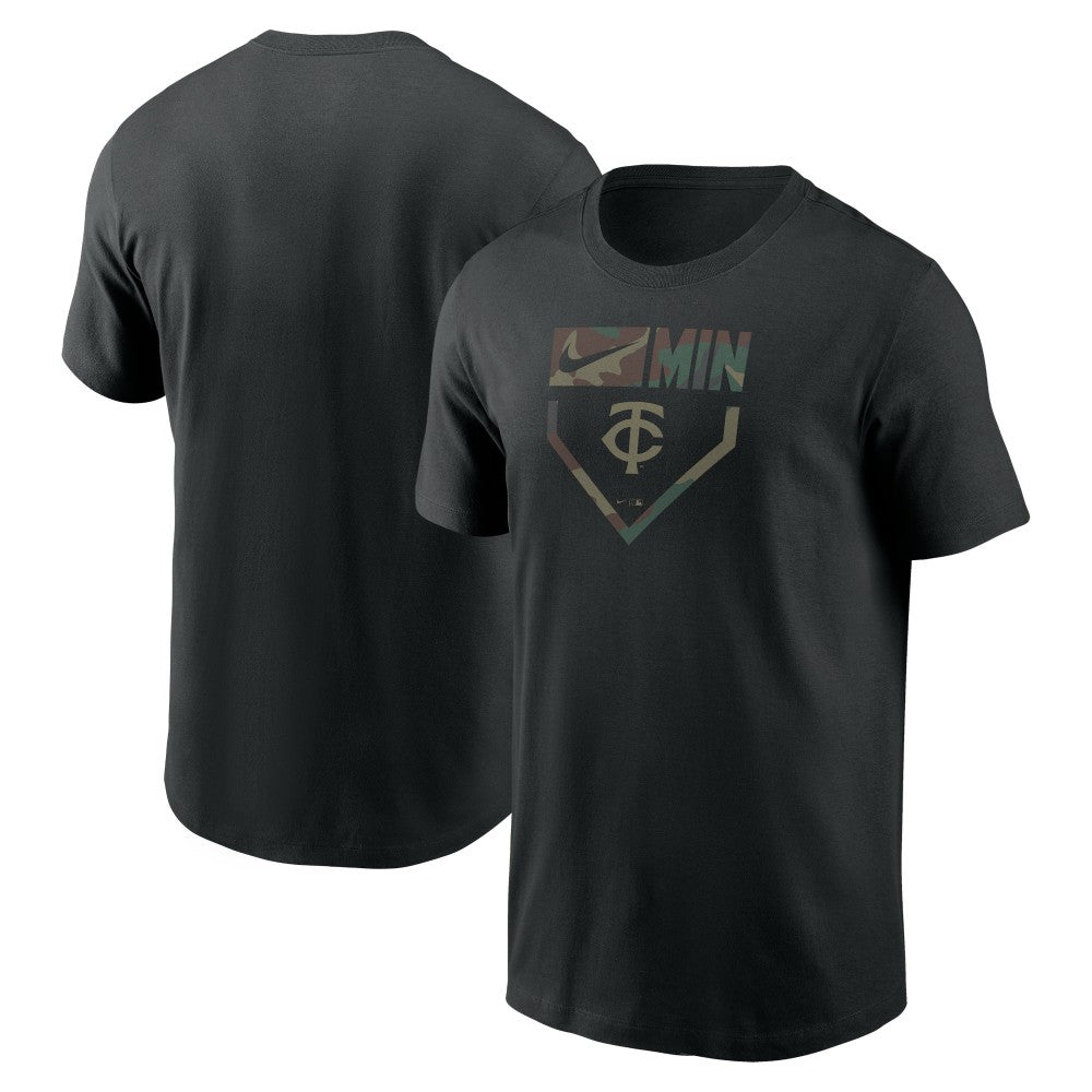 Minnesota Twins Nike Camo T-Shirt - Black T-shirts