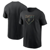 Detroit Tigers Nike Camo T-Shirt - Black T-shirts