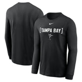 Tampa Bay Rays Nike Local Nickname Long Sleeve T-Shirt - Black T-shirts