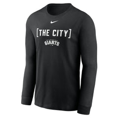 San Francisco Giants Nike Local Nickname Long Sleeve T-Shirt - Black T-shirts
