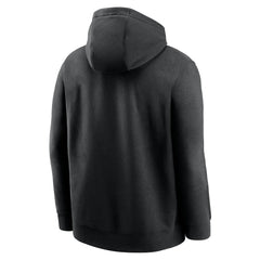 Pittsburgh Pirates Nike Fashion Club Pullover Hoodie - Black Hoodies