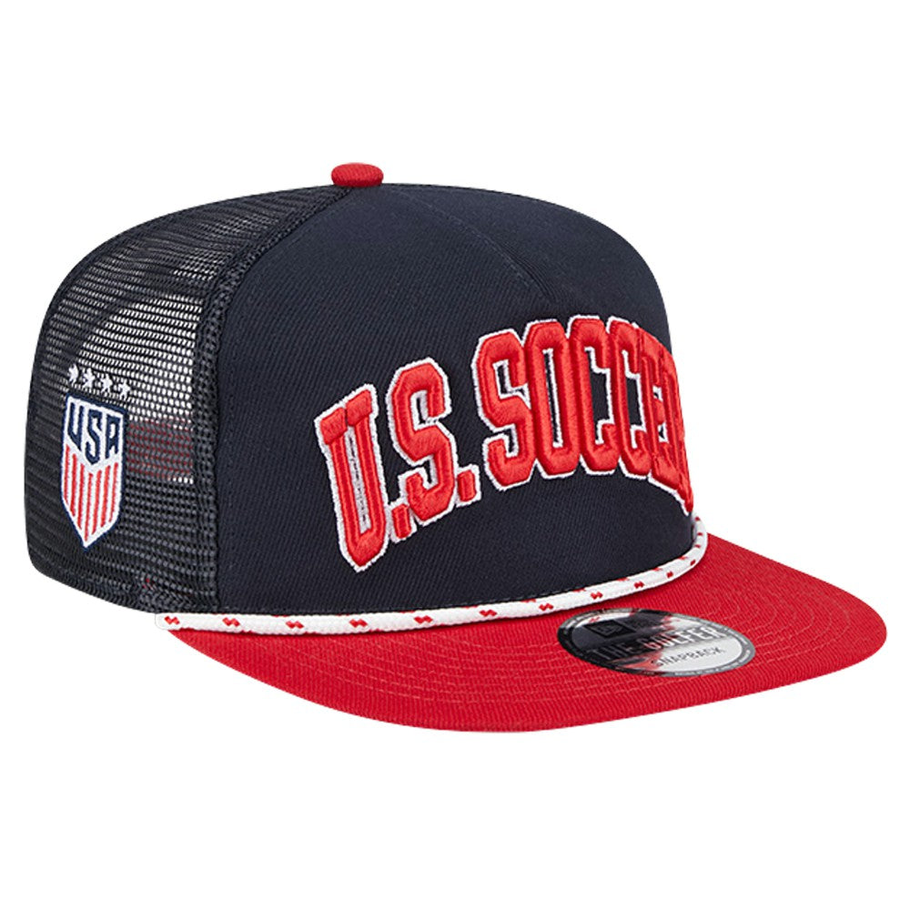 USWNT New Era Throwback Golfer Snapback Hat Navy - New Era outlet