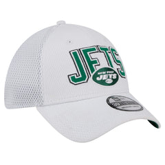 New York Jets New Era Breakers 39THIRTY Flex Hat - White Hats