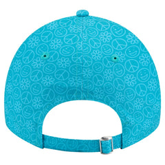 Miami Dolphins New Era Women's Smiley 9TWENTY Adjustable Hat - Aqua Hats