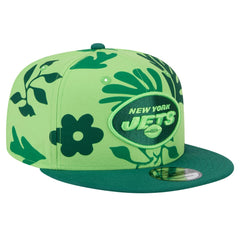 New York Jets New Era Leafy 9FIFTY Snapback Hat - Light Green Hats