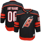 Carolina Hurricanes Youth Home Premier Custom Jersey - Black | US 200910429