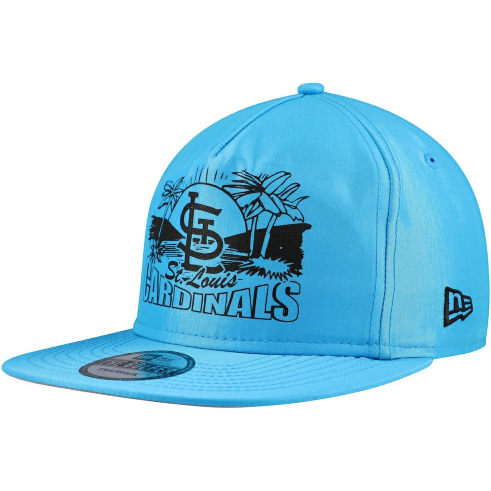 St. Louis Cardinals New Era Neon Golfer Snapback Hat - Blue Hats