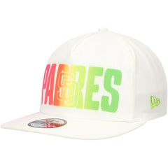San Diego Padres New Era Spring Spectrum Golfer Snapback Hat - White Hats