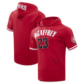 Christian McCaffrey San Francisco 49ers Pro Standard Player Name & Number Hoodie T-Shirt - Scarlet Hoodies