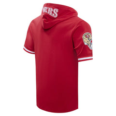 Christian McCaffrey San Francisco 49ers Pro Standard Player Name & Number Hoodie T-Shirt - Scarlet Hoodies