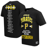 Pittsburgh Pirates Pro Standard Oversized City Tour T-Shirt - Black T-shirts