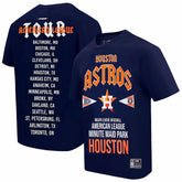 Houston Astros Pro Standard Oversized City Tour T-Shirt - Navy T-shirts