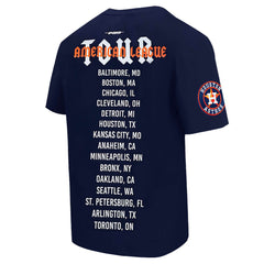 Houston Astros Pro Standard Oversized City Tour T-Shirt - Navy T-shirts