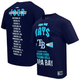 Tampa Bay Rays Pro Standard Oversized City Tour T-Shirt - Navy T-shirts