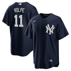 Anthony Volpe New York Yankees Nike Big & Tall Alternate Replica Player Jersey - Navy Jerseys