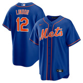 Francisco Lindor New York Mets Nike Big & Tall Alternate Replica Player Jersey - Royal Jerseys
