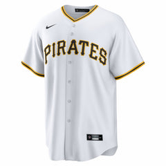 Pittsburgh Pirates Nike Home Big & Tall Replica Jersey - White Jerseys
