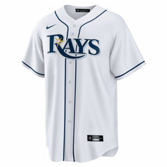 Tampa Bay Rays Nike Home Big & Tall Replica Jersey - White Jerseys