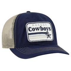 Dallas Cowboys '47 Campscape Trucker Adjustable Hat - Navy/Natural Hats