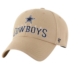 Dallas Cowboys '47 Powell MVP Adjustable Hat - Khaki Hats