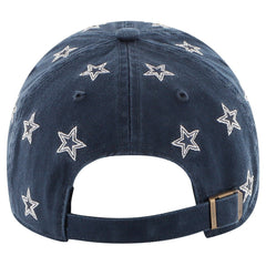 Dallas Cowboys '47 Women's Confetti Clean Up Adjustable Hat - Navy Hats