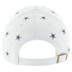 Dallas Cowboys '47 Women's Confetti Clean Up Adjustable Hat - White Hats