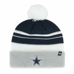 Dallas Cowboys '47 Youth Peewee Cuffed Knit Hat with Pom - Navy Hats