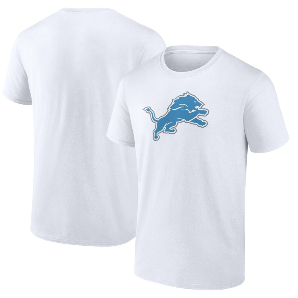 Detroit Lions Primary Logo T-Shirt - White T-shirts