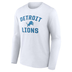 Detroit Lions Victory Arch Long Sleeve T-Shirt - White T-shirts