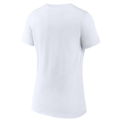 Detroit Lions Women's Victory Arch V-Neck T-Shirt - White T-shirts