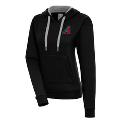 Arizona Diamondbacks Antigua Women's Victory Pullover Hoodie – Black Hoodies