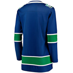 Vancouver Canucks Fanatics Women's Premier Breakaway Jersey - Blue | US 200939834