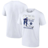 John Tavares Toronto Maple Leafs 1,000 Career Points T-Shirt - White | US 200946029