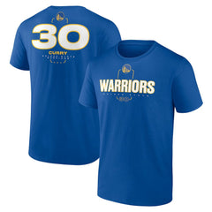 Stephen Curry Golden State Warriors Behind The Back Name & Number T-Shirt Royal