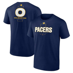 Tyrese Haliburton Indiana Pacers Behind The Back Name & Number T-Shirt Navy outlet