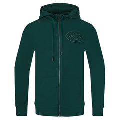 New York Jets Pro Standard Triple Tonal Full-Zip Hoodie - Green Hoodies