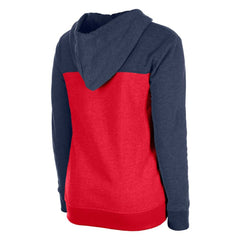 Minnesota Twins New Era Women's Color Block Full-Zip Hoodie Jacket - Navy Jackets