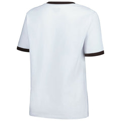 San Diego Padres New Era Women's Oversized Ringer T-Shirt - White T-shirts
