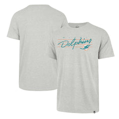 Miami Dolphins '47 Downburst Franklin T-Shirt - Gray T-shirts