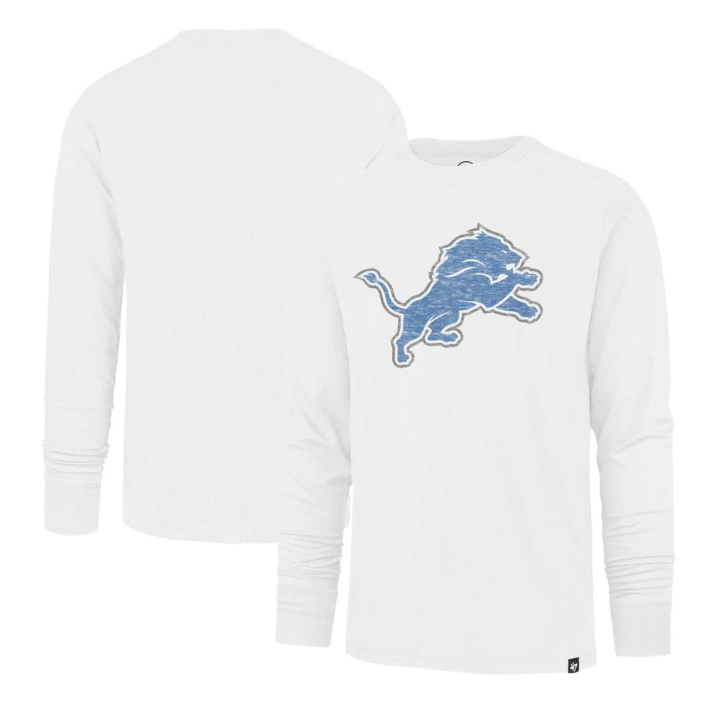 Detroit Lions '47 Premier Franklin Long Sleeve T-Shirt - White T-shirts