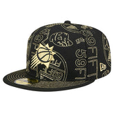 Phoenix Suns 59FIFTY Day Allover Print Stencil Fitted Hat Black - New Era outlet