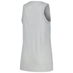 San Francisco Giants Soft as a Grape Women's Gauze High Neck Tank Top - Gray Tanks