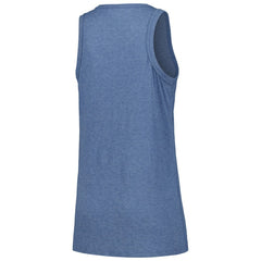 Cleveland Guardians Soft as a Grape Women's Gauze High Neck Tank Top - Navy Tanks