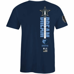 Memphis Grizzlies FISLL x Black History Collection Unisex T-Shirt - Navy