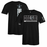 San Antonio Spurs FISLL x Black History Collection Unisex T-Shirt - Black