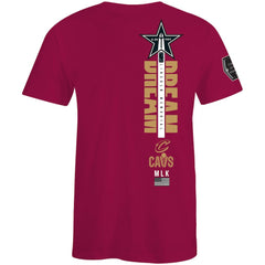 Cleveland Cavaliers FISLL x Black History Collection Unisex T-Shirt - Wine